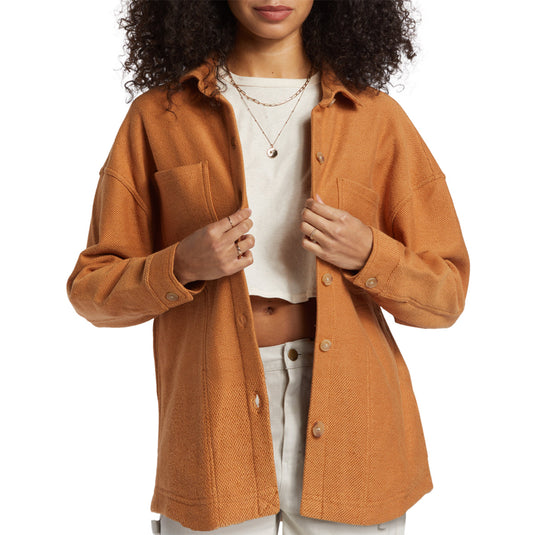 Billabong Women's Everytime Oversized Shacket Jacket 1