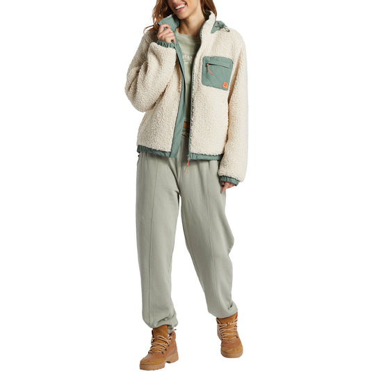 Billabong Women's Northern Shore Hooded Zip-Up Jacket 4