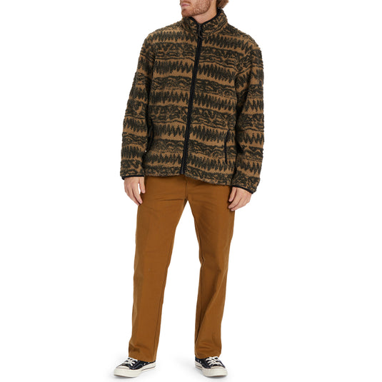Billabong Boundary Switchback Zip-Up Sherpa Fleece Jacket 6