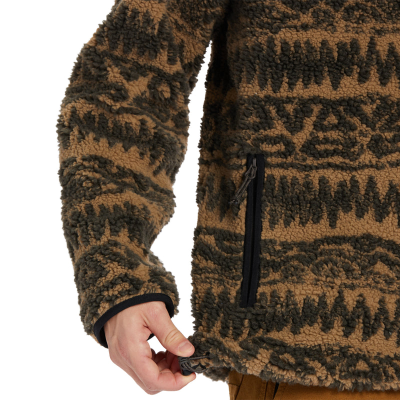 Load image into Gallery viewer, Billabong Boundary Switchback Zip-Up Sherpa Fleece Jacket 9
