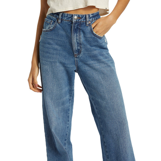 Billabong Women's Aaliyah High-Waist Jeans 4