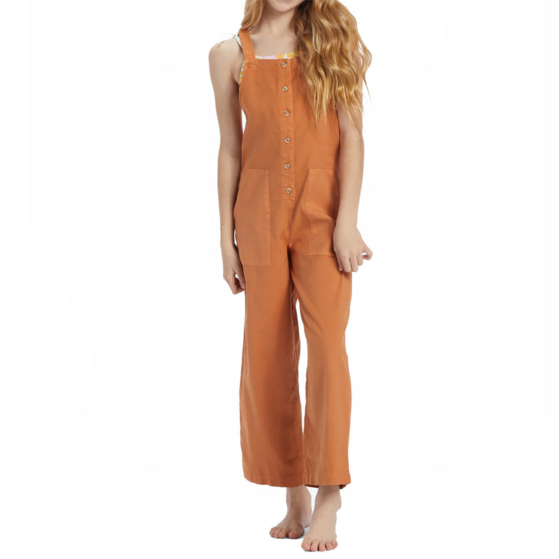 Load image into Gallery viewer, Billabong Youth Sunshine Love Overall Pants 1

