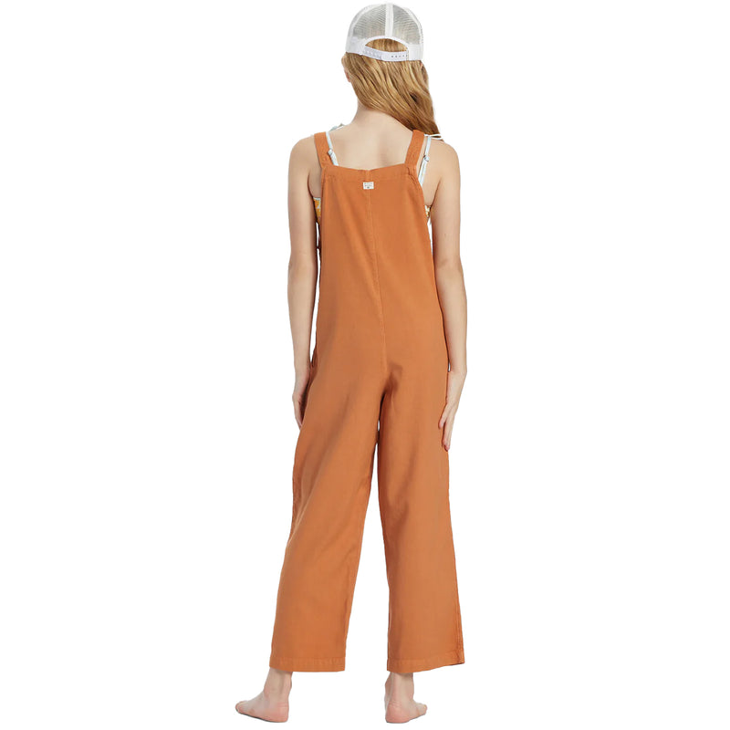 Load image into Gallery viewer, Billabong Youth Sunshine Love Overall Pants 3
