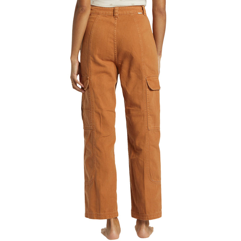 Load image into Gallery viewer, Billabong Women's Wall to Wall Denim Cargo Pants 2
