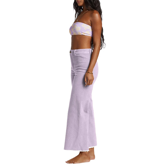 Billabong Women's Free Fall Wide-Leg Corduroy Pants 2