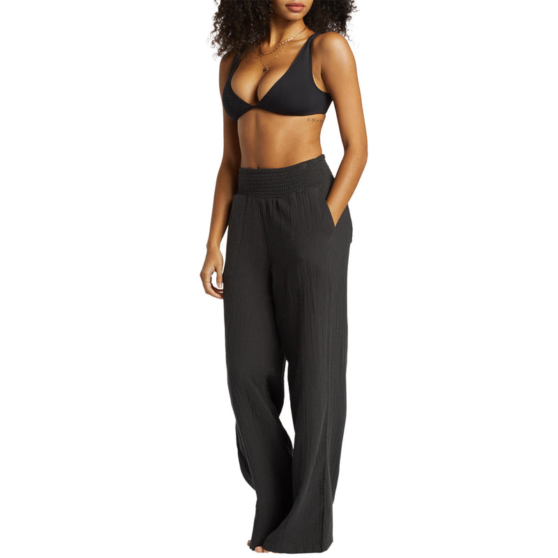 Load image into Gallery viewer, Billabong Women's New Waves Wide Leg Beach Pants 4
