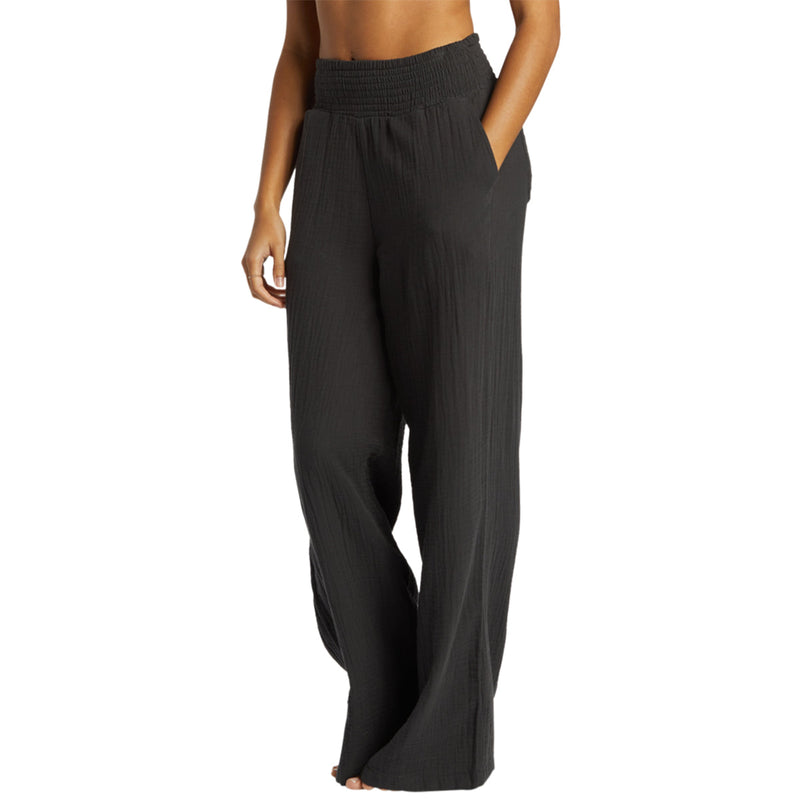 Load image into Gallery viewer, Billabong Women's New Waves Wide Leg Beach Pants 1
