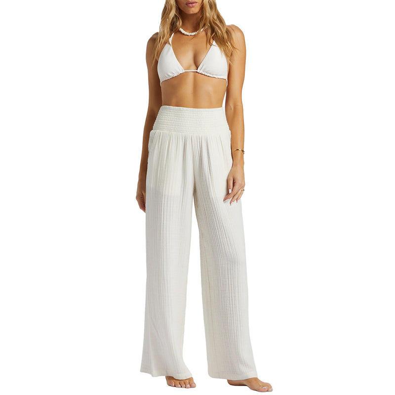 Load image into Gallery viewer, Billabong Women's New Waves Wide Leg Beach Pants 6
