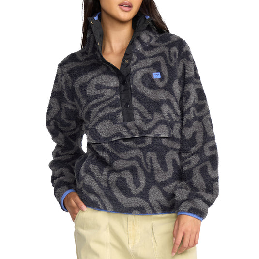 Billabong Women's Switchback Fleece Pullover Sweatshirt 6