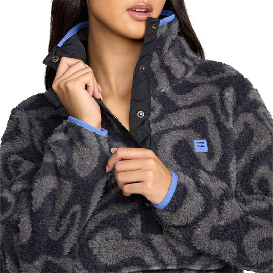Billabong Women's Switchback Fleece Pullover Sweatshirt 9