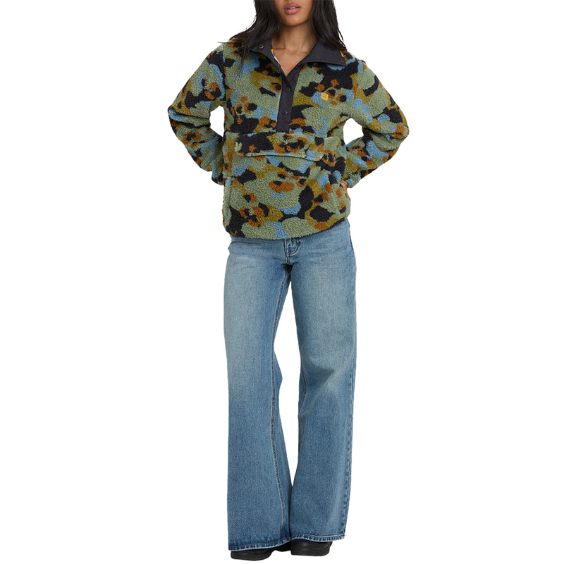 Load image into Gallery viewer, Billabong Women's Switchback Fleece Pullover Sweatshirt 5
