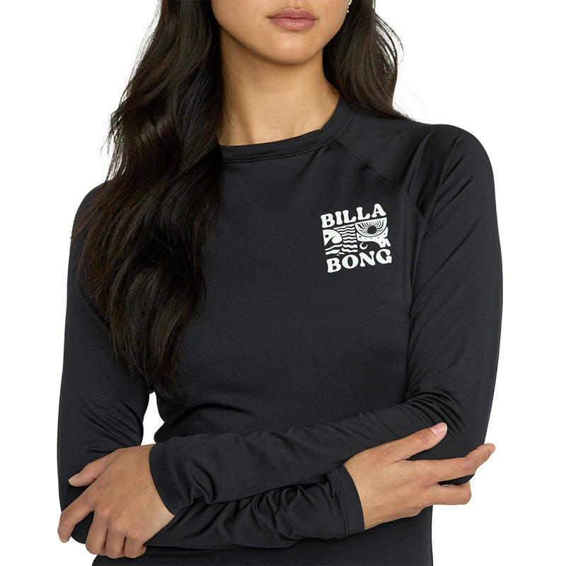 Load image into Gallery viewer, Billabong Women's Sol Searcher Long Sleeve Rash Guard 5
