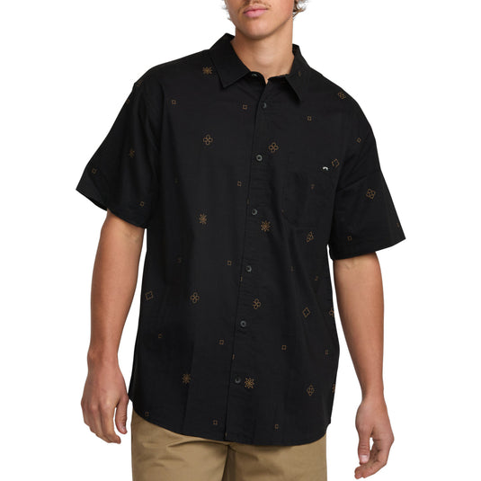 Billabong Sundays Mini Short Sleeve Button-Up Shirt 3