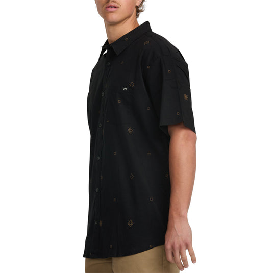 Billabong Sundays Mini Short Sleeve Button-Up Shirt 4