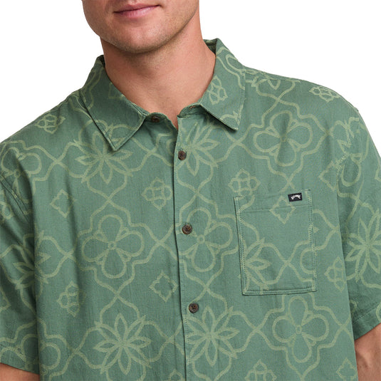 Billabong Sundays Jacquard Short Sleeve Button-Up Shirt • 2025 7