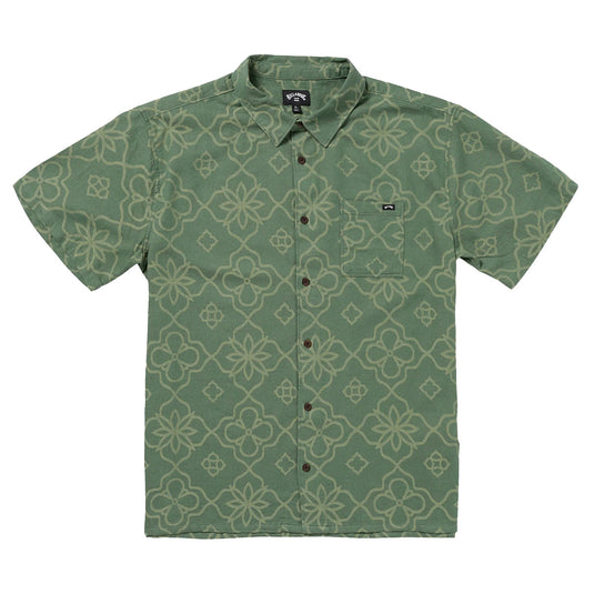 Billabong Sundays Jacquard Short Sleeve Button-Up Shirt • 2025 1