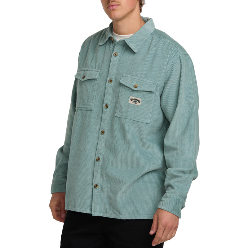 Load image into Gallery viewer, Billabong Bong Days Corduroy Long Sleeve Button-Up Shirt 4
