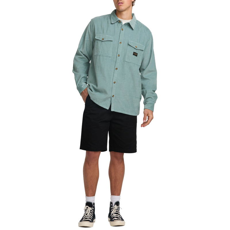 Load image into Gallery viewer, Billabong Bong Days Corduroy Long Sleeve Button-Up Shirt 6
