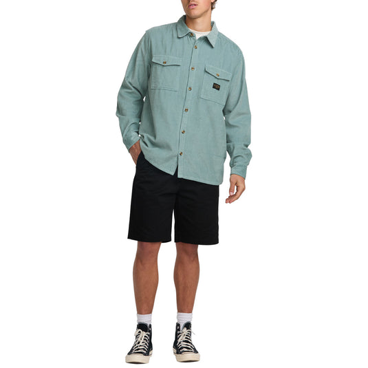 Billabong Bong Days Corduroy Long Sleeve Button-Up Shirt 6
