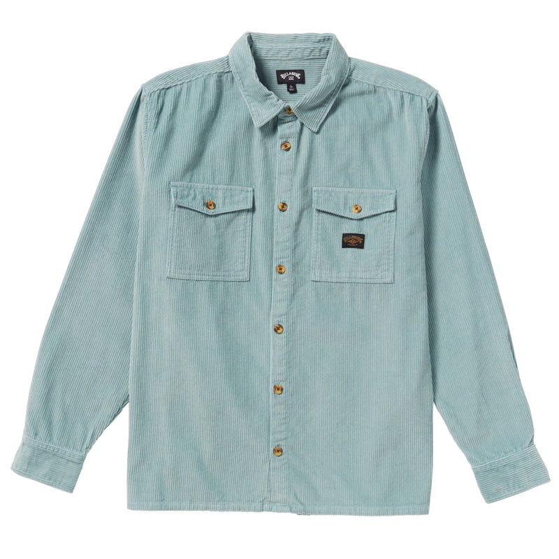 Load image into Gallery viewer, Billabong Bong Days Corduroy Long Sleeve Button-Up Shirt 1
