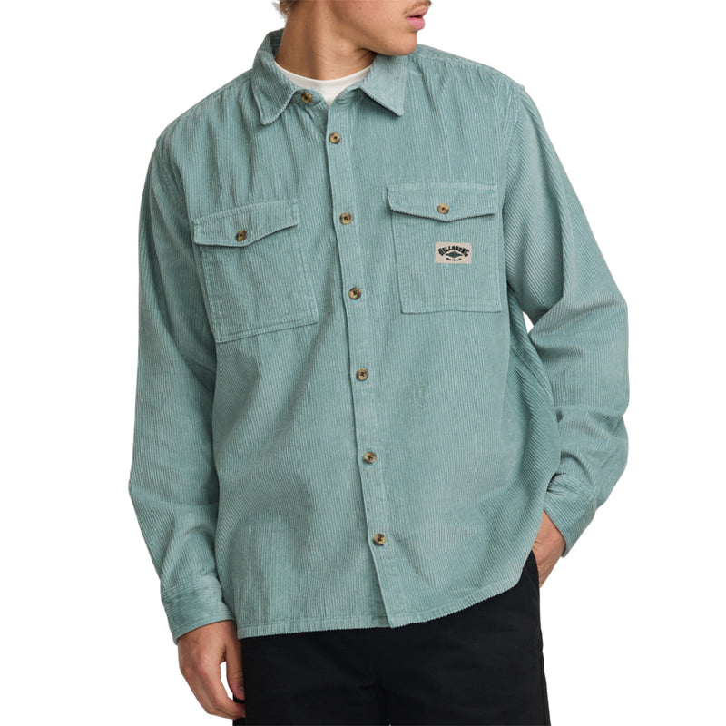 Load image into Gallery viewer, Billabong Bong Days Corduroy Long Sleeve Button-Up Shirt 3
