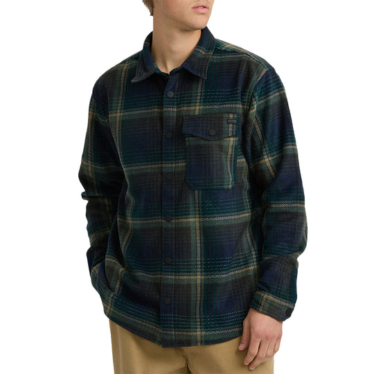 Billabong Furnace Long Sleeve Button-Up Flannel Shirt