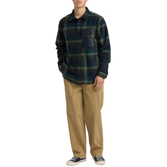 Billabong Furnace Long Sleeve Button-Up Flannel Shirt 3