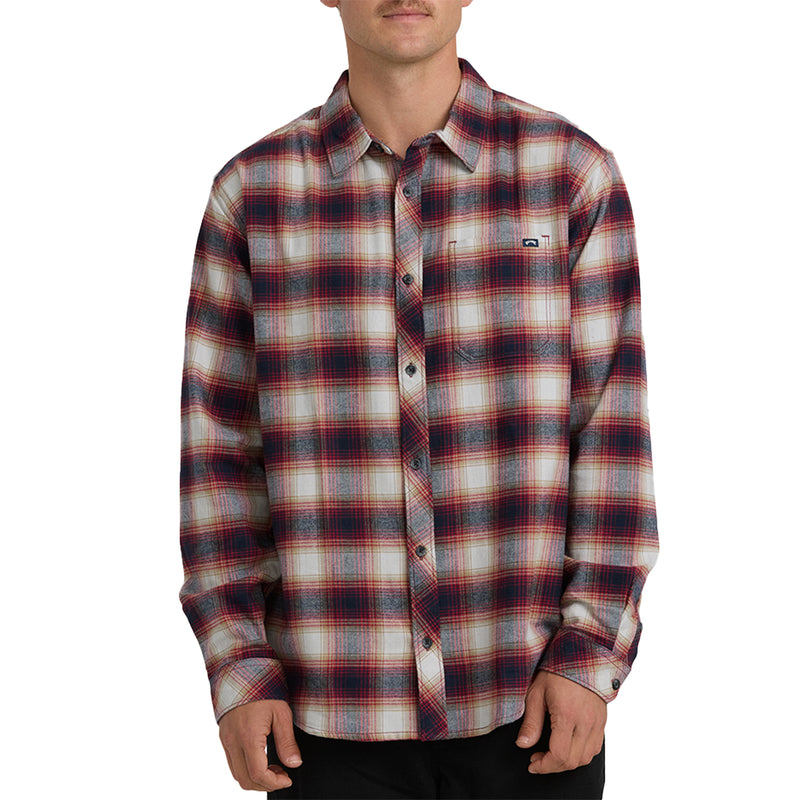Load image into Gallery viewer, Billabong Coastline Long Sleeve Button-Up Flannel Shirt 15
