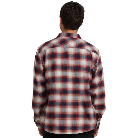 Billabong Coastline Long Sleeve Button-Up Flannel Shirt 17