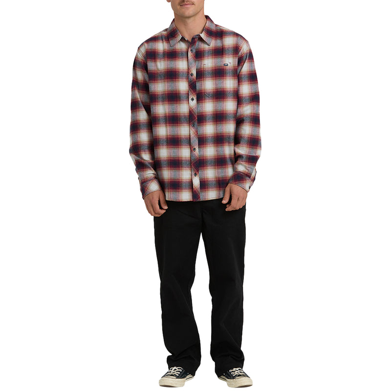 Load image into Gallery viewer, Billabong Coastline Long Sleeve Button-Up Flannel Shirt 18
