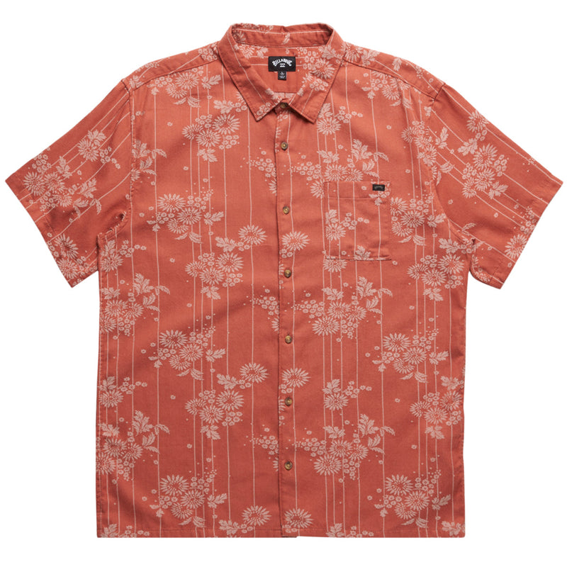 Load image into Gallery viewer, Billabong Sundays Jacquard Short Sleeve Button-Up Shirt • 2023 13
