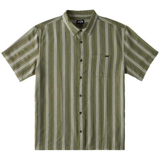 Billabong Sundays Jacquard Short Sleeve Button-Up Shirt • 2023 7