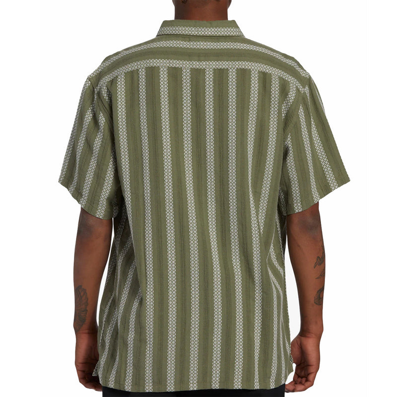 Load image into Gallery viewer, Billabong Sundays Jacquard Short Sleeve Button-Up Shirt • 2023 11
