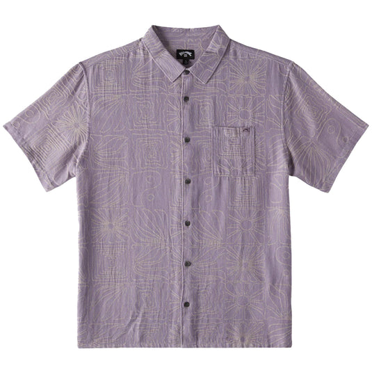 Billabong Sundays Jacquard Short Sleeve Button-Up Shirt • 2023 1