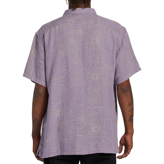 Billabong Sundays Jacquard Short Sleeve Button-Up Shirt • 2023 5