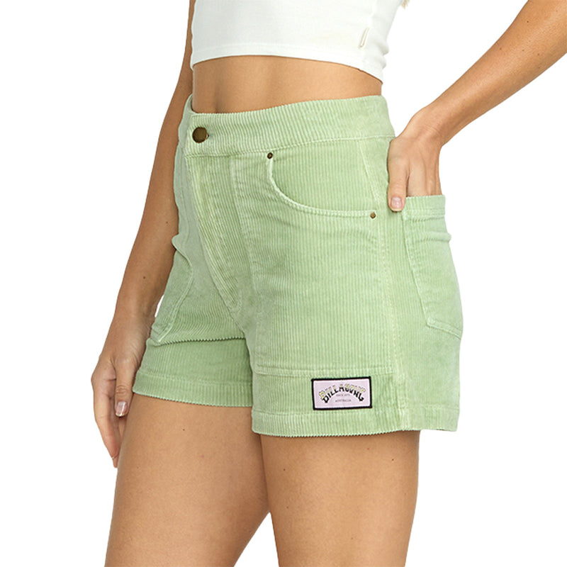 Load image into Gallery viewer, Billabong Women's Set The Tone Corduroy Shorts 2
