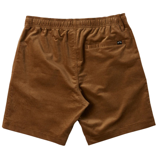 Billabong Larry Layback Corduroy Elastic Waist 18" Shorts 2