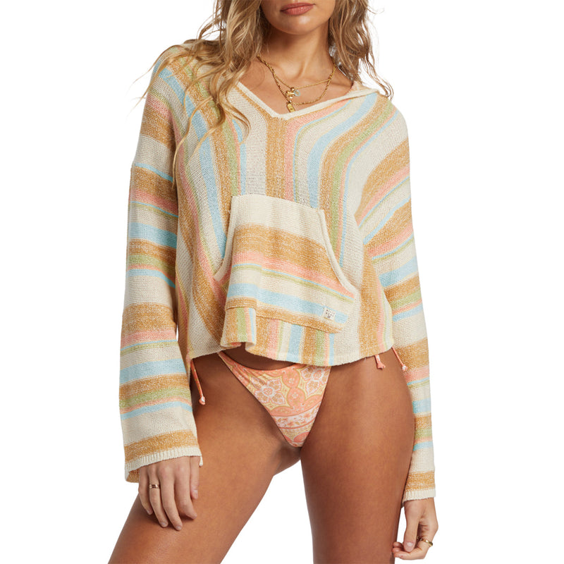 Load image into Gallery viewer, Billabong Women's Baja Beach Hooded Pullover Sweater • 2024 2
