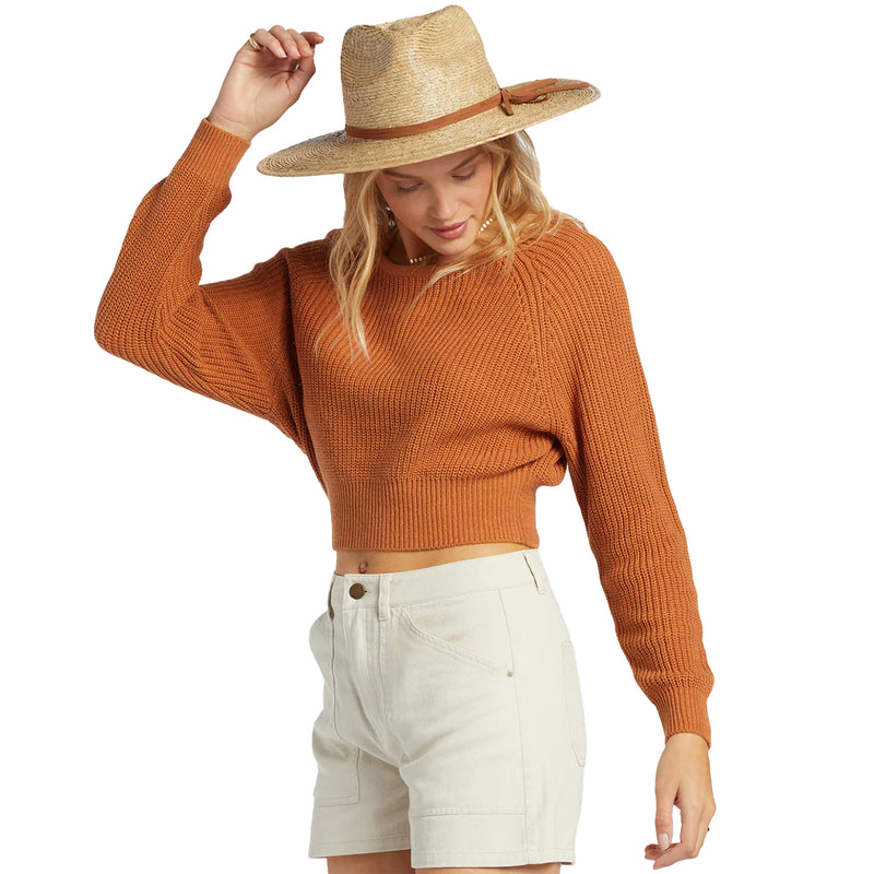 Load image into Gallery viewer, Billabong Women's Sun Soaked Crop Sweater 2
