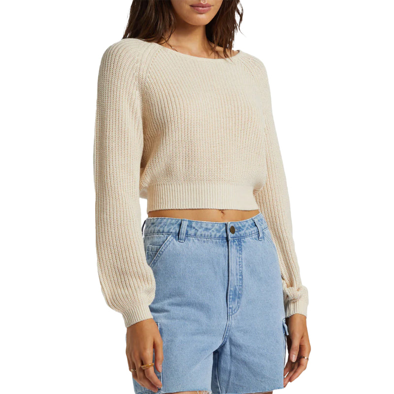 Load image into Gallery viewer, Billabong Women's Sun Soaked Crop Sweater 6
