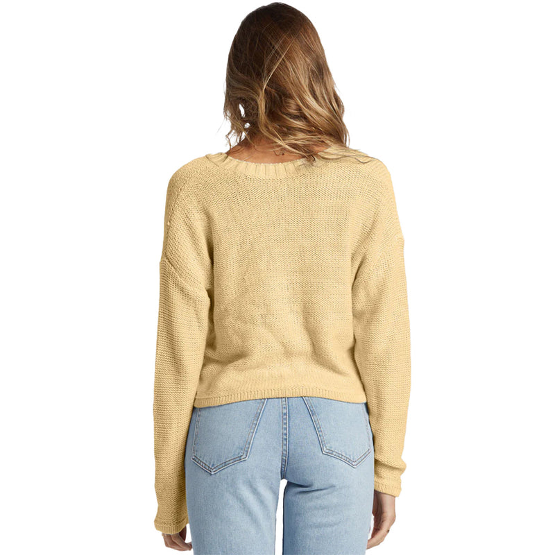Load image into Gallery viewer, Billabong Women's Shallow Waters Henley Sweater 3
