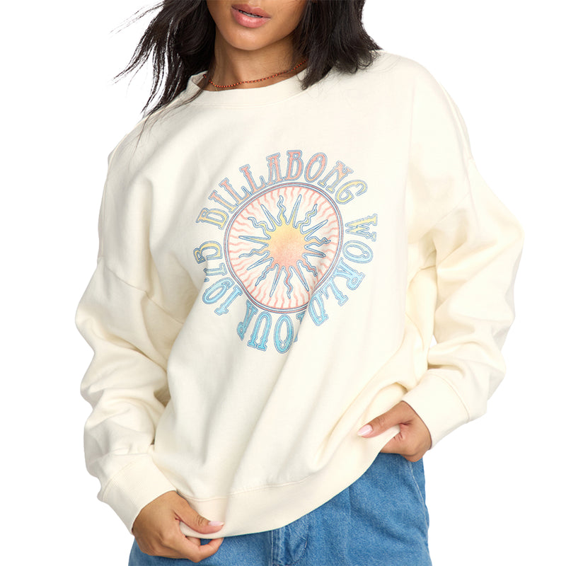 Load image into Gallery viewer, Billabong Women's Echo Crew Sweatshirt 2
