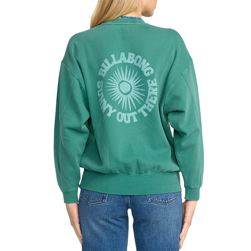 Load image into Gallery viewer, Billabong Women's Time for Kendal Crew Sweatshirt 4
