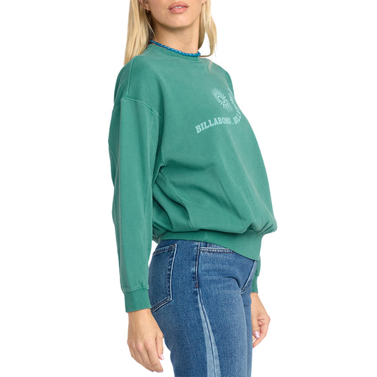 Billabong Women's Time for Kendal Crew Sweatshirt 3