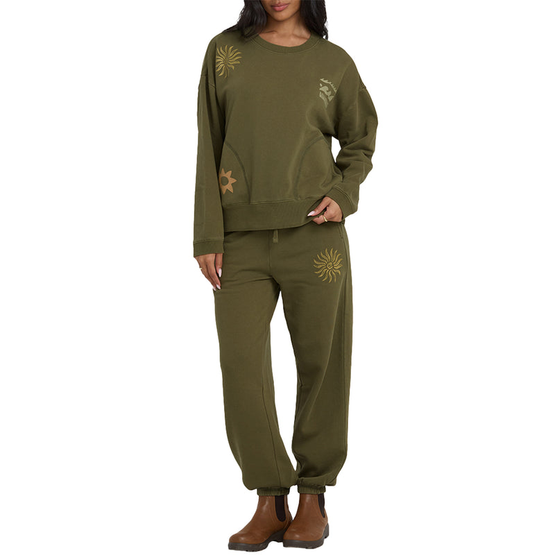 Load image into Gallery viewer, Billabong Women's Sightseer Wave Crew Sweatshirt 4

