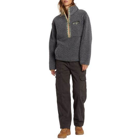 Billabong Women's Horizon Half-Zip Fleece Pullover Sweatshirt 9
