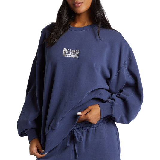 Billabong Women's Palmin Kendal Crew Sweatshirt 6