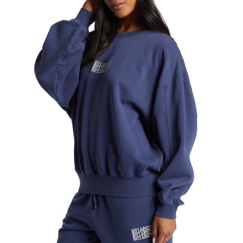 Load image into Gallery viewer, Billabong Women's Palmin Kendal Crew Sweatshirt 7

