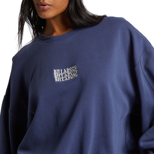 Billabong Women's Palmin Kendal Crew Sweatshirt 10
