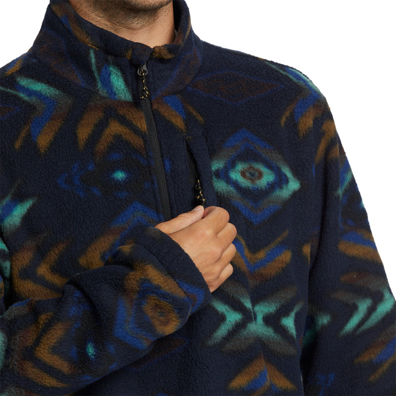 Load image into Gallery viewer, Billabong Boundary Half-Zip Mock Neck Polar Fleece Sweatshirt 8
